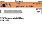 Innengewindeh&uuml;lse R 88714 UKA IST M8x 90 Stahl galv.verz. 10St. UPAT