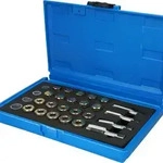 BRILLIANT TOOLS Reparatursatz f&uuml;r &Ouml;l-Ablassschrauben-Gewinde 64tlg. - BT711250