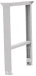 Werkbankfu&szlig; verstellb.H719-1019xB150mm lichtgrau BEDRUNKA+HIRTH