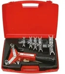 KS TOOLS Ratschen-Einhand-Biege-Satz 10-22 mm 9tlg. Variante1 - 203.1200