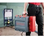 ROTHENBERGER ROCASE 4212, rot, ohne Einlage mit Betriebsanleitung-Halter -...