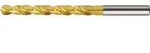 Spiralbohrer DIN 338 Typ UNI D.9,5mm HSS-Co5 TiN Zyl.schaft kurz TECWERK