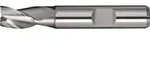 Bohrnutenfr&auml;ser DIN 327 TypN D.8mm HSS-Co8 Weldon Z.3 kurz TECWERK
