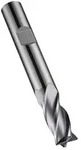 Schaftfr&auml;ser S944 D.9mm Gesamt-L.72mm Schneiden-L.21mm HM TiAlN 30Grad Z.4