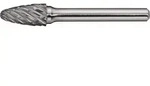 Fr&auml;sstift RBF Special Steel D.10mm Kopf-L.20mm Schaft-D.6mm HM Verz.Kreuz TW
