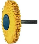 Radialb&uuml;rstenscheibe Sunburst D.51mm K.80 Gelb 10000min-1 TYROLIT