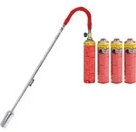 ROTHENBERGER Industrial Breitstrahlbrenner Turbo Plus inkl. 4x Multigas (je 600 ml) -