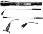 BGS 2-in-1 ausziehbare LED Leuchte mit Magnetheber - 9303