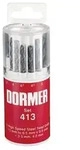 Spiralbohrersatz A191 DIN 338 TypN D.1,5-6,5x0,5mm HSS 13tlg.Runddose DORMER