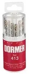 Spiralbohrersatz A094 DIN 338 TypN D.1,5-6,5x0,5mm HSS 13tlg.Runddose DORMER