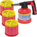 ROTHENBERGER Industrial RS 200 Piezo inkl. 3x C200 Supergas L&ouml;tlampe...