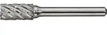 Fr&auml;sstift ZYA-S Special Steel D.6mm Kopf-L.16mm Schaft-D.6mm HM Verz.Kreuz TW