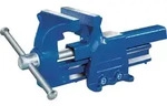 Parallelschraubstock Backen-B.100mm Spann-W.125mm geschm.TW