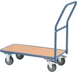 Plattformwagen Ladefl&auml;chen L1000xB600mm STA taubenblau Trgf.250kg TECWERK
