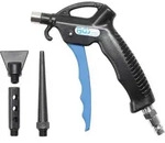 BGS Druckluft-Ausblaspistole mit 3 Aufs&auml;tzen - 9413