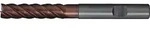 Schaftfr&auml;ser TypN D.3mm Einsatz-L.12mm VHM TiAlN HB Z.4 ext.lang TECWERK