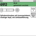 Zylinderschraube DIN 6912 Innen-6kt M4x14 8.8 galv.verz. 500St.