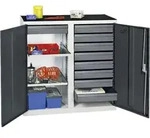 Stumpf Werkzeug- und Materialschrank Serie 3000 lichtgrau / anthrazitgrau 9