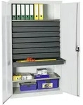 Stumpf Werkzeug- und Materialschrank Serie 3000 lichtgrau + 8 Schublade 100 mm...
