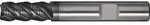 Schaftfr&auml;ser DIN 6527L Typ HR D.16mm Einsatz-L.44mm VHM TiAlN HB Z.5 lang TW