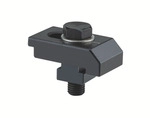 R&ouml;hm Einfach-Spannpratze, Gr&ouml;&szlig;e 125, T-Nut 14, Gewinde M12x50 - 163330