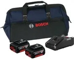 Bosch Starter-Set 18V / 2x 4,0 Ah Akku + Ladeger&auml;t GAL 18V-40 in...