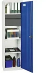 Stumpf Werkzeug- und Materialschrank Serie 3000 lichtgrau / enzianblau + 1...