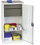 Stumpf Werkzeug- und Materialschrank Serie 3000 lichtgrau + 1 Schublade 100 mm...