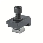 R&ouml;hm Einfach-Spannpratze, T-Nut 20, Gewinde M16x65, komplett - 155722