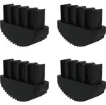 G&uuml;nzburger Steigtechnik 4x Innenschuh f&uuml;r Leitern aus GFK 73 x 25 mm - 019243