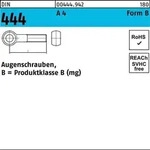 Augenschraube DIN 444 FormB BM 20x 160 A 4 1 St&uuml;ck