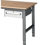 Unterbauschrank H175xB440xT600mm anthrazitgrau/lichtgrau 1 Schubl.Einfachauszug