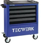 Werkstattwagen B855xT400xH895mm 300kg 4 Schubl.Stahlbl.TECWERK