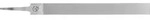 Weichmetallfeile DIN 7261 L.250mm Q.25x6mm Hieb 0 PFERD
