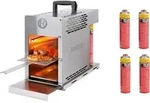 ROTHENBERGER Industrial THERMO ROASTER TO GO Gasgrill inkl. 4 x Multigas 600 ml...