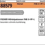 M&ouml;rtelpatrone R 88579 FHBII-PF 16x160 f.FHB-L 10 St&uuml;ck FISCHER