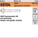 Expressanker R 88764 IMC 16/160/280 GS Stahl galv.verz. 10 St&uuml;ck UPAT