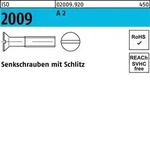 Senkschraube ISO 2009 Schlitz M1,6x 6 A 2 1000 St&uuml;ck
