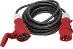 CEE-Verl&auml;ngerung m.Phasenwendestecker 32 A 400 V 10m H07RN-F 5x4mm2 schwarz...
