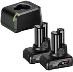 Bosch Akku-Starter-Set GBA 12 Volt / 2x 4,0 Ah + Schnellladeger&auml;t GAL 12V-20
