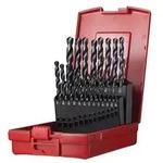Spiralbohrersatz A190 DIN 338 TypN D.1/16-3/8 "x1/64 " HSS 21tlg.Ku.-Kass.DORMER