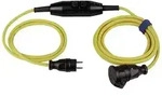 Schutzkontaktverl&auml;ngerung 16 A 230 V 3x1,5mm2 4,5m H07RN-F gelb J&Auml;GER DIREKT