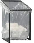 RENNER Abfallsammler H1230xB730xT695mm 1.000l anthrazit-eisenglimmer,DB703 station&auml;r