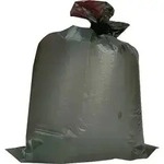 Kunststoffsack 120l LD-PE grau 100 &mu;m B700xL1100mm 150St./Karton