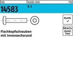 Flachkopfschraube ISO 14583 ISR M3x 25 A 2 1000 St&uuml;ck