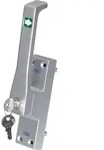 FUHR T&uuml;rtreibr.970Z DIN re.silber elox.LM Rundstange 10mm - TP970ZRE