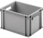 Transportstapelbeh&auml;lter L400xB300xH235mm o.Deckel hellgrau PP offene...