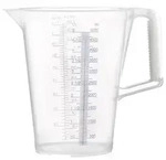 PRESSOL Messbecher 5l blau bedruckte Skala PP - 7085