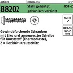 Gewindefurchendeschraube R 88202 Liko PZ 3,5x10-Z Stahl geh.galv.verz. 500St.