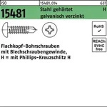 FLAKObohrschraube ISO 15481 PH ST 4,8x60-H Stahl geh&auml;rtet galv.verz. 250St.